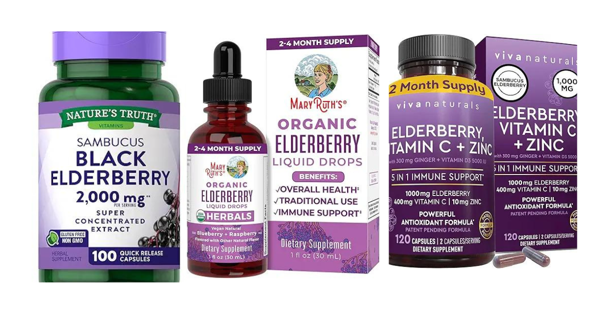 elderbarry benefits and supplements