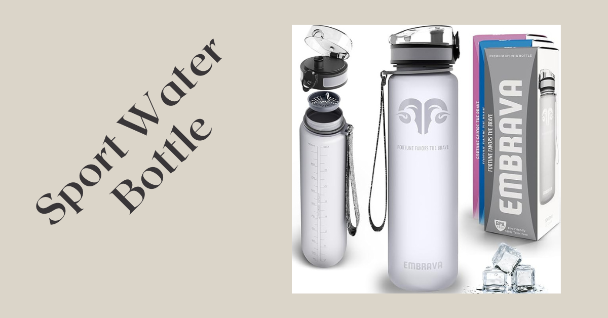 sport water bottle