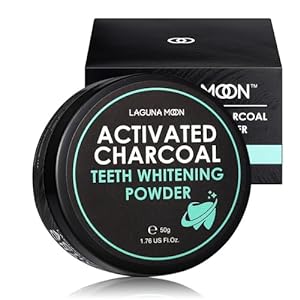 ctivated Charcoal Teeth Whitening Powder - 50g Natural Coconut Charcoal, Effective Teeth Stain Remover and Toothpaste Alternative - Safe for Gums Or Enamel